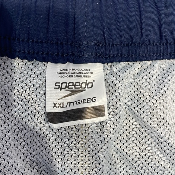 Speedo Color Block Swim Trunks Size XXL pool beach vacation swimsuit - Picture 2 of 6